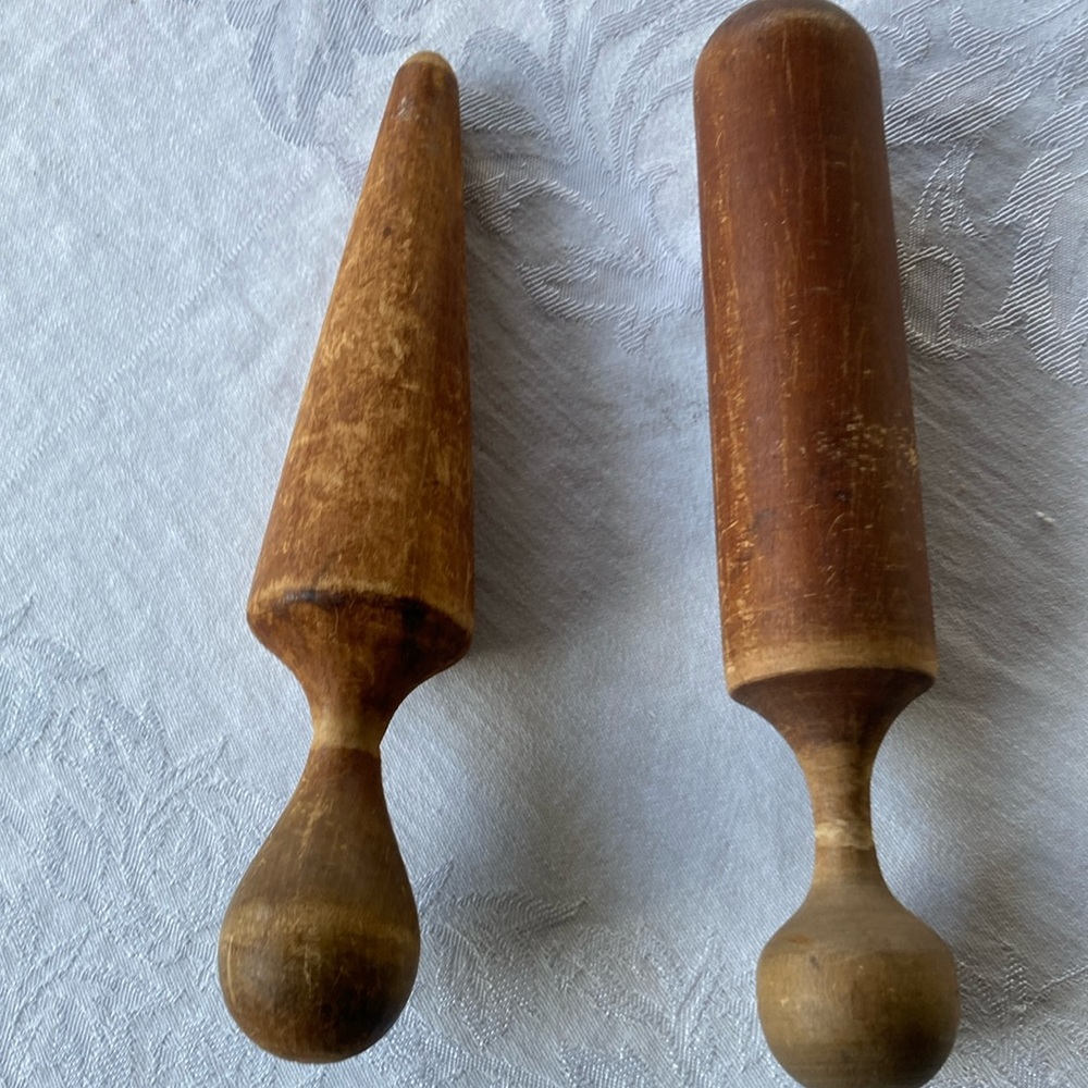 Vintage Wooden Potato Masher and Muddler